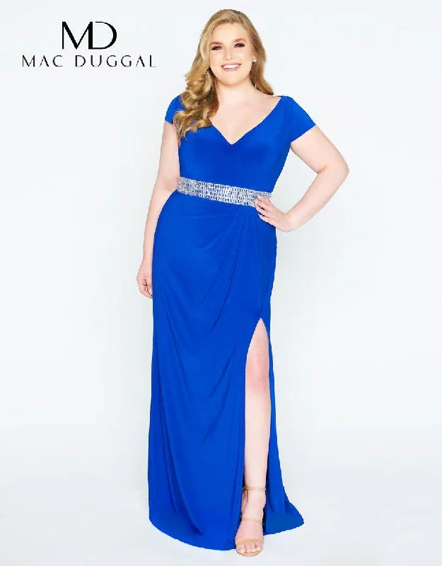 Shop The Hottest Deals Mac Duggal 67604 Fabulouss Long Plus Size Dress