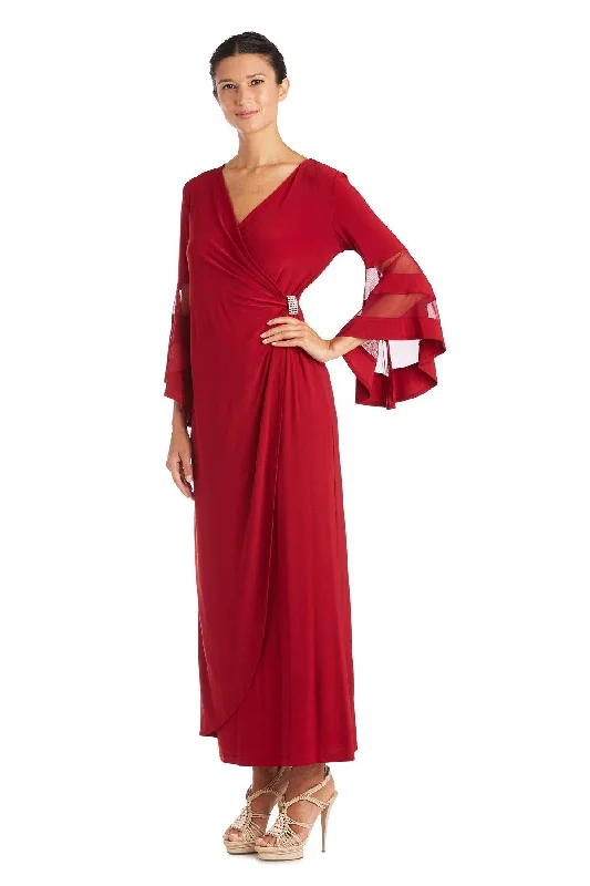 Casual Chic R&M Richards 3641 Crossover Maxi Dress Sale