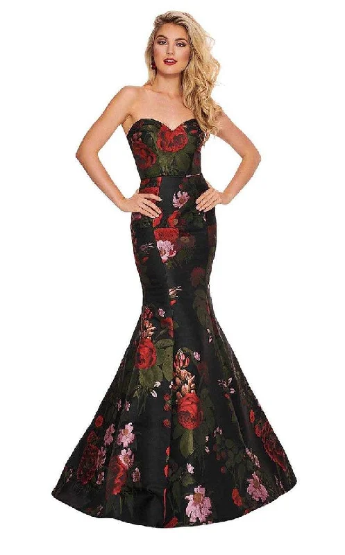 Weekend Exclusive Rachel Allan Prom Long Strapless Mermaid Dress 6616