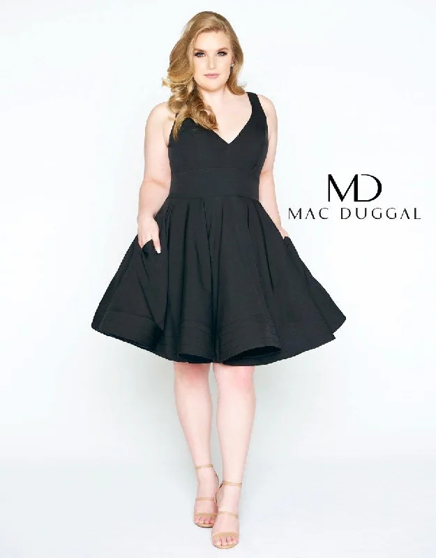 Cozy Comfort Style Sale Mac Duggal Sleeveless Short Dress Sale