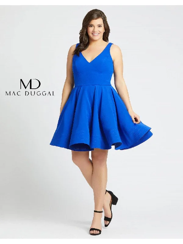 Playful Fashion Offers Mac Duggal Sleeveless Short Dress Sale