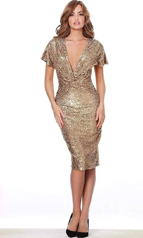 Exclusive Discount Jovani 03853 Short Sequin Formal Dress