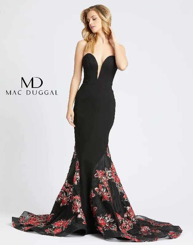 Limited Time Flash Sale Mac Duggal 67673 Prom Long Strapless Formal Dress