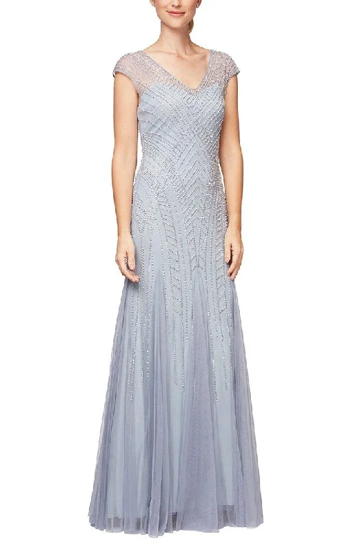 Relaxed Style Deals Alex Evenings 8116064 Long Mother of the Bride Dress