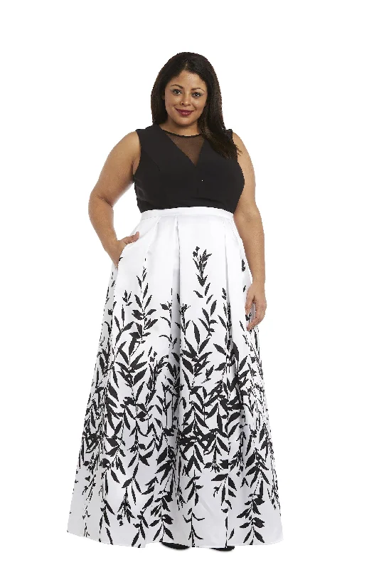 Weekend Exclusive Morgan & Co 12339WM Long Plus Size Formal Dress