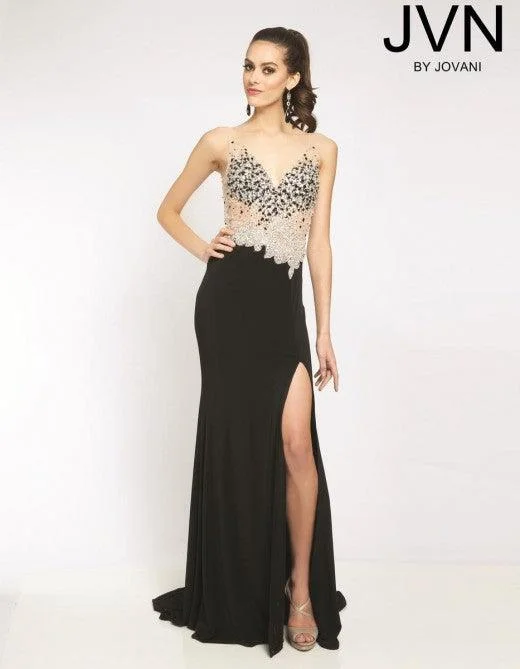 Budget Saver Jovani 20246 Prom Long Sleeveless Formal Dress