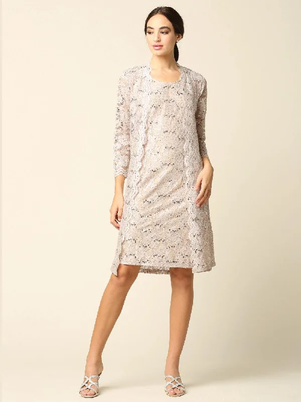 Chic Trends Unveiled Short Mother of the Bride Dress Sale