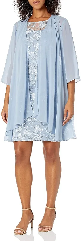 Relaxed Style Deals Alex Evenings AE81171013 Mother of the Bride Short Dress