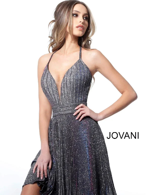 End Of Season Sale Jovani Halter Strap Cocktail Dress Prom Sale