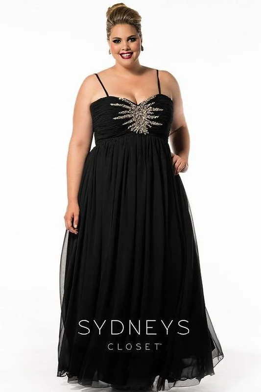 Limited-Time Offer Sydneys Closet Long Plus Size Prom Dress