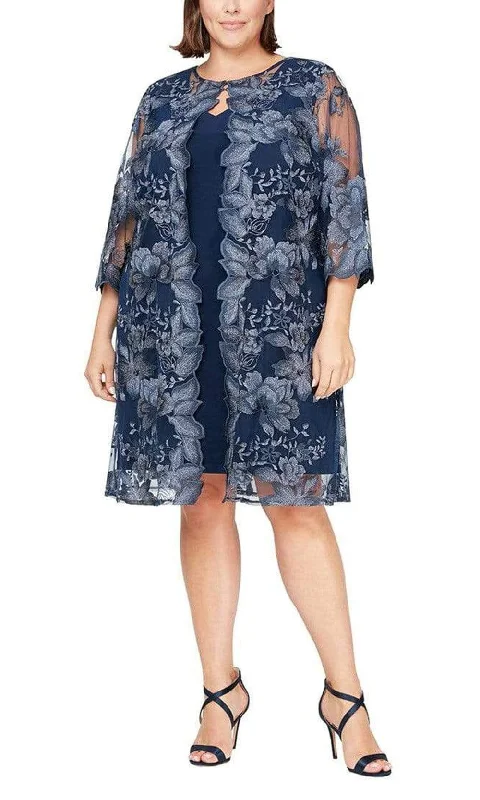 Must-Have Style Discounts Alex Evenings - 84122202 Floral Embellished Matte Jersey Dress