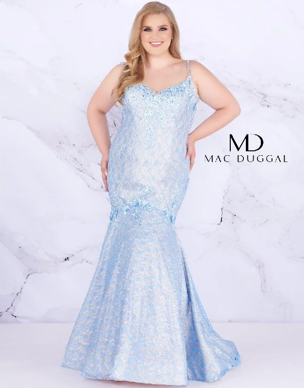 Big Discounts Mac Duggal 77557 Fabulouss Long Mermaid Lace Dress