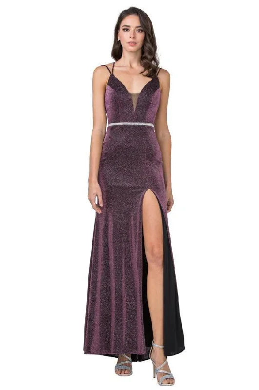 Daily Deals Prom Long Formal Fitted Sheath Glitter Dress