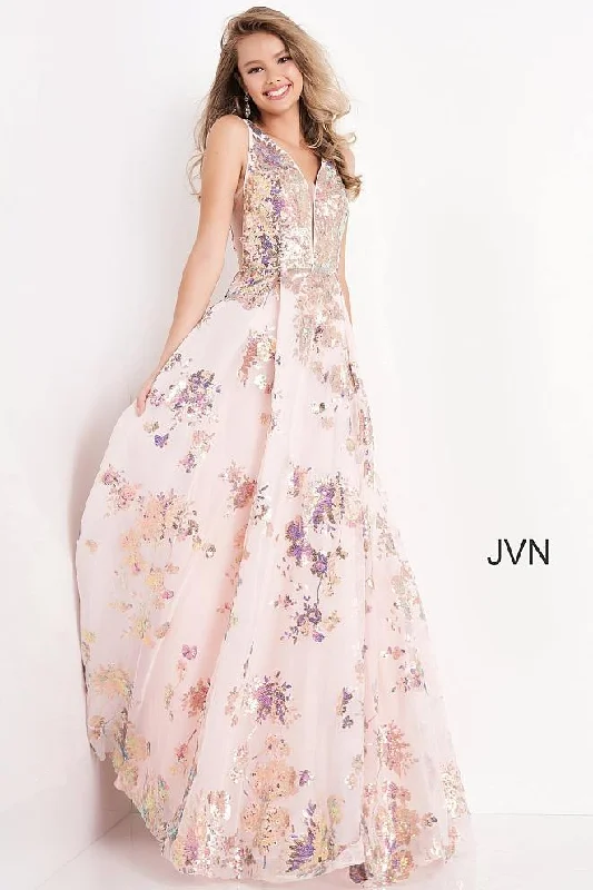 Timeless Style Promotions Jovani 05512 Long Sleeveless Prom Dress