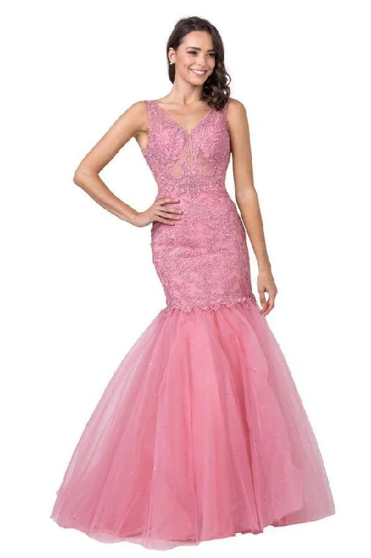 Chic And Edgy Long Prom Sleeveless Formal Mermaid Evening Gown