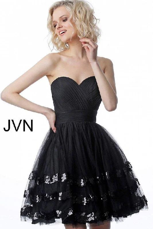 Affordable Trendy Fashion Jovani 2462 Short Strapless Dress