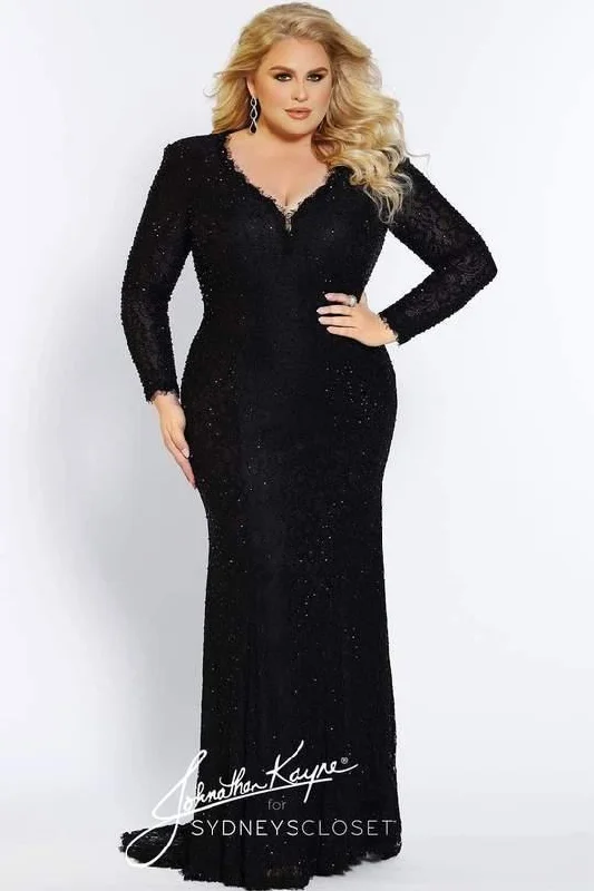 Seasonal Trends Sydneys Closet Plus Size Formal Prom Long Dress