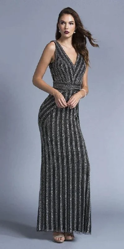 Mega Sales Long Formal Sleeveless Evening Prom Sequins Gown