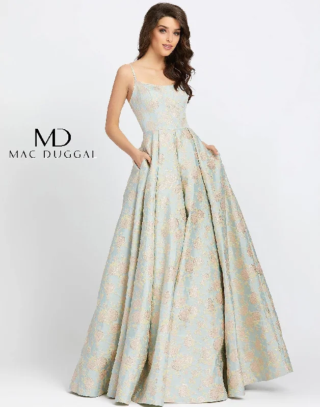 Stupidly Low Prices Mac Duggal 26117 Prom Long Floral Ball Gown