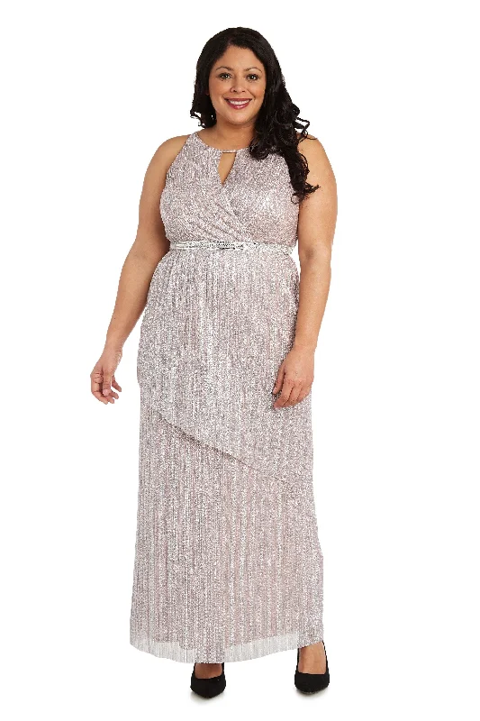 Hot Styles R&M Richards 7208W Long Formal Plus Size Dress