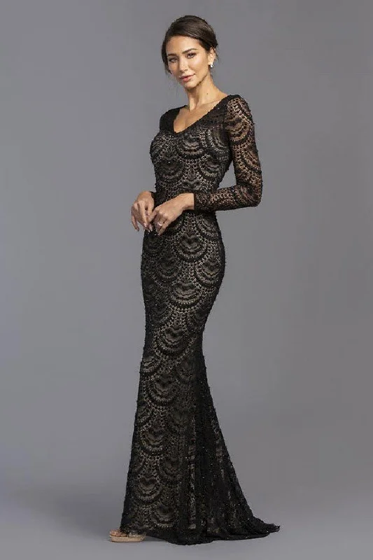 Fashion-Forward Long Fitted Formal Dress Sale