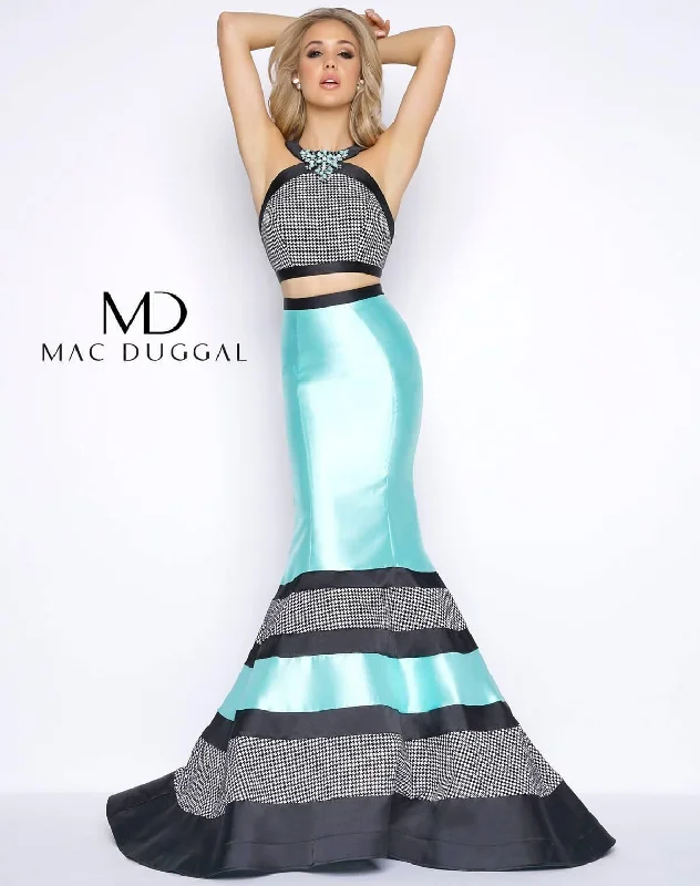 Stylish Statements Mac Duggal 65913 Prom Long Two Piece Mermaid Gown