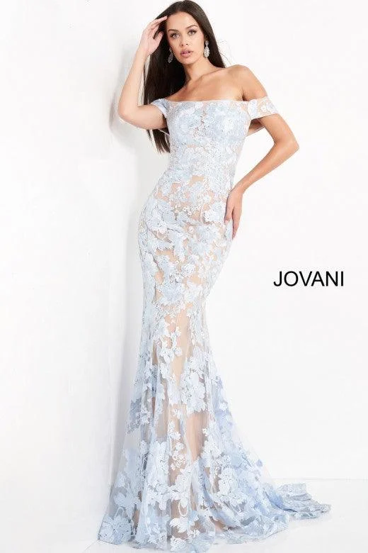 Explore What'S New Jovani 02610 Prom Long Off Shoulder Formal Dress