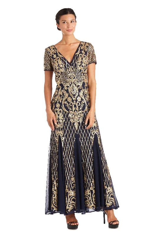 Holiday Glam R&M Richards 7585 Formal Long Dress Sale