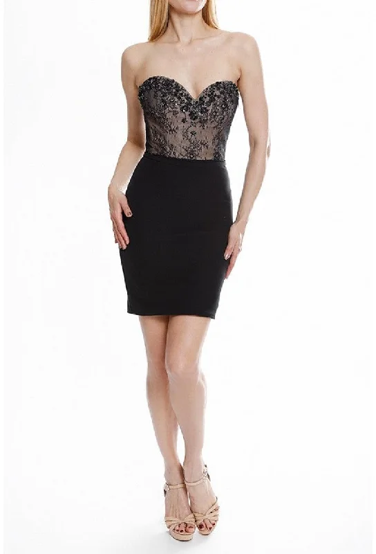 Bid Farewell To The Old Season Terani Couture 1822H7810 Formal Short Dress