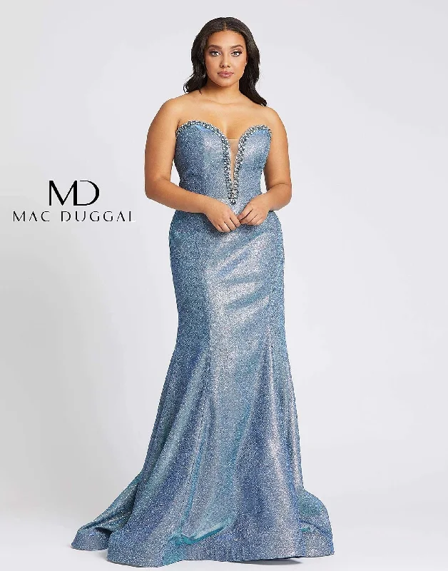 Special Offers Mac Duggal 66815 Fabulouss Plus Size Long Dress