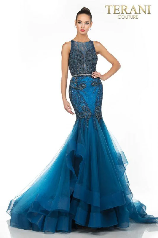 Explore What'S New Terani Couture 1822GL7515 Long Formal Prom Dress