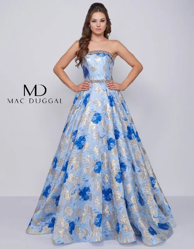 The Latest Trends Mac Duggal 67602 Prom Long Strapless Ball Gown