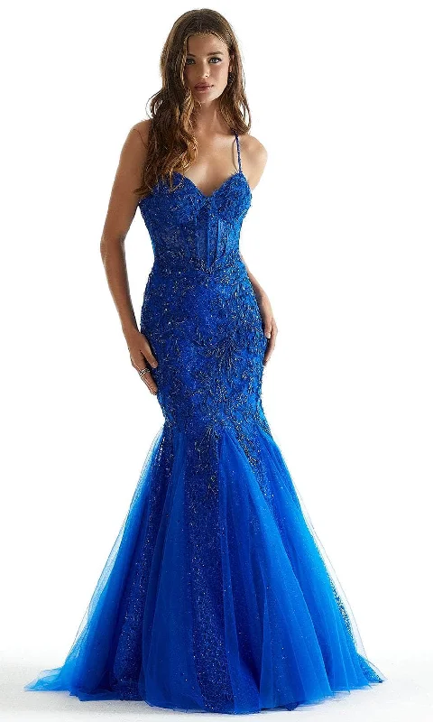 High-End Style Discounts MGNY By Mori Lee 47085 - Beaded Embroidered Mermaid Prom Gown