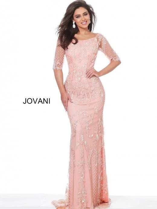 Best Deals Of The Season Jovani 62894 Long Off Shoulder Formal Beaded Dress