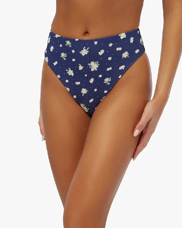 Hot Brand Discounts High Rise Polka Dot Floral Bikini Bottom