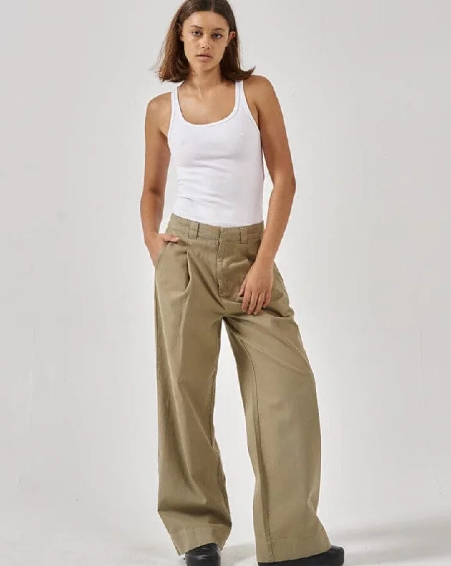 Chic Styles Artisan Twill Pant