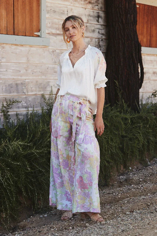 Unleash Your Style Linen Blend Floral Pants