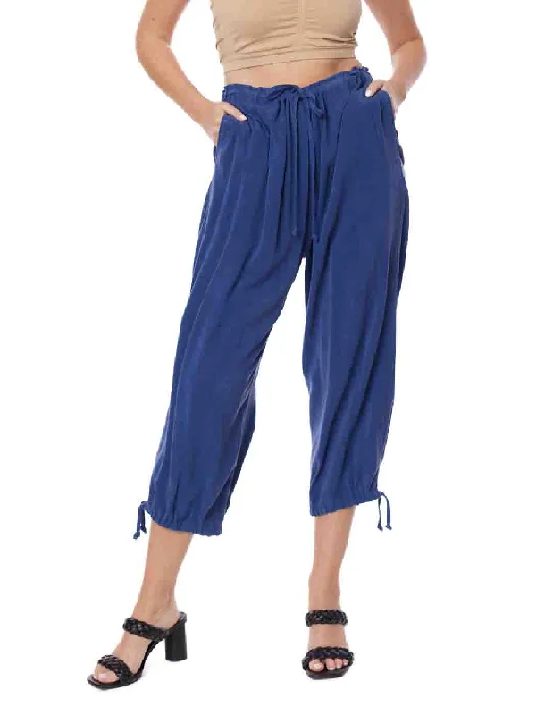 Everyday Elegance Sale Tianello TENCEL™  Drawstring "Flood" Pant - XL