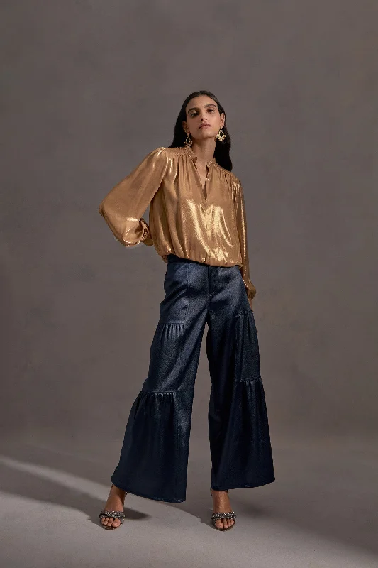 Fashion Deal Tiered Wide Leg Pants