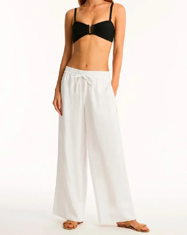 Limited-Time Offer Tidal Linen Palazzo Pant