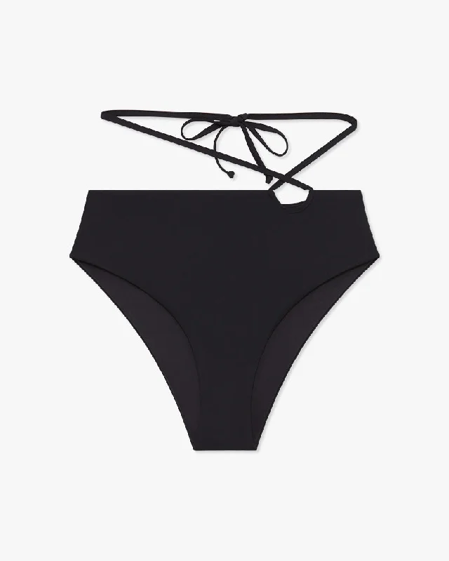 Fashion Forward Femininity Strappy Tie Bikini Bottom