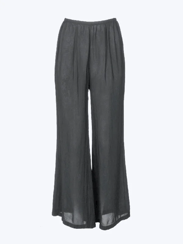 Save Big Tianello Crinkle Cupro Sandwashed Palazzo Pant