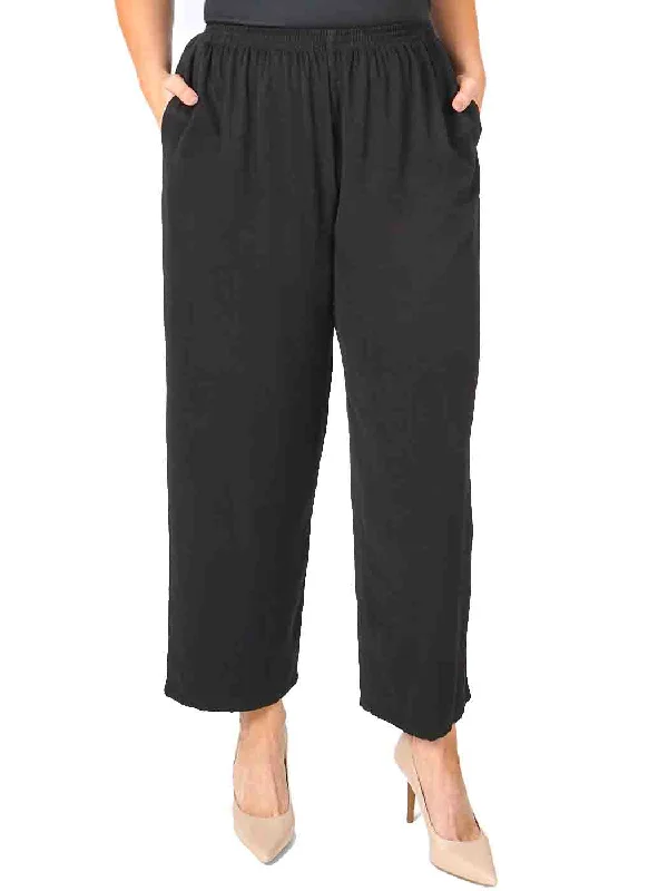 Hot Brand Discounts Tianello TENCEL™ Plus Sized Flood Pant