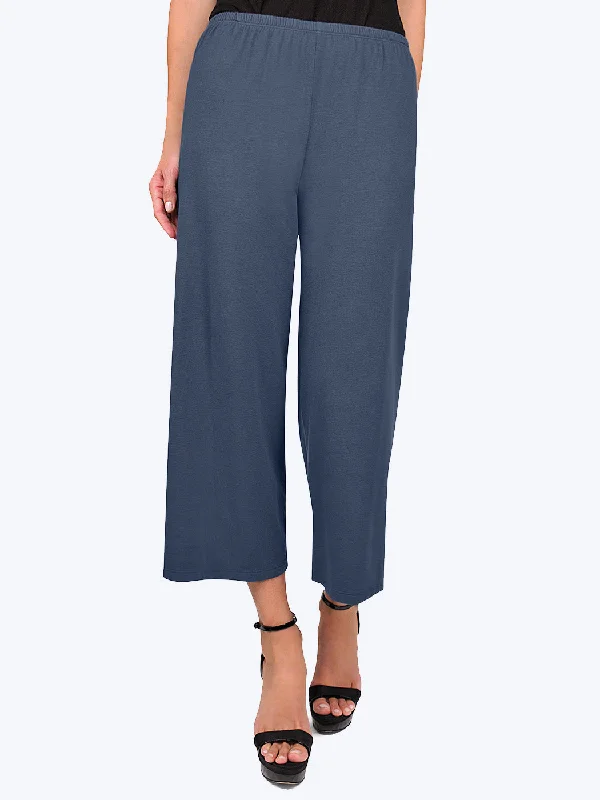 Durable Fashion Picks Tianello TENCEL™ Whisper Knit Flood Pant