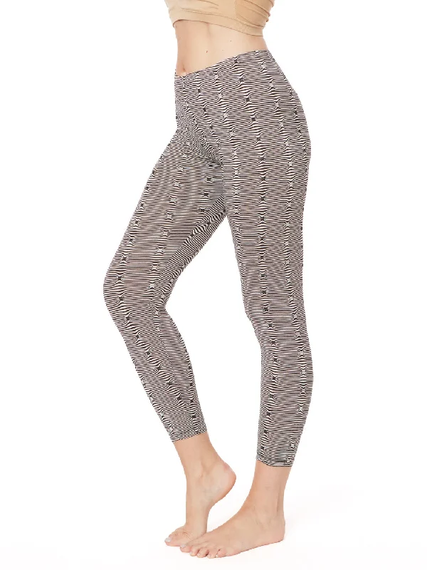 Affordable Trendy Fashion Tianello  "FRENCH" Jaquard Knit Classic Legging