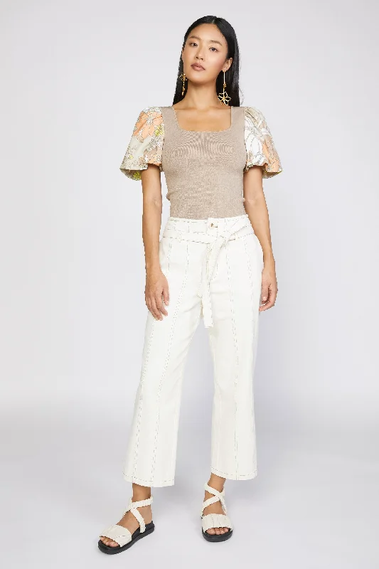 Glamorous Fashion Offers Belted Straight Leg Pant