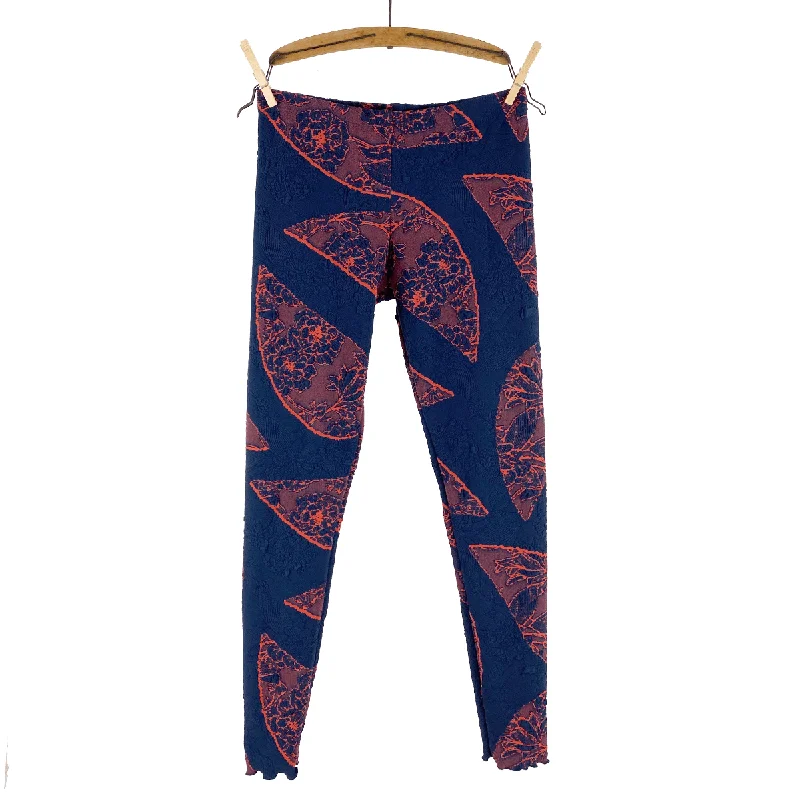 Best Sellers Marinho Novo Jacquard Knit Legging