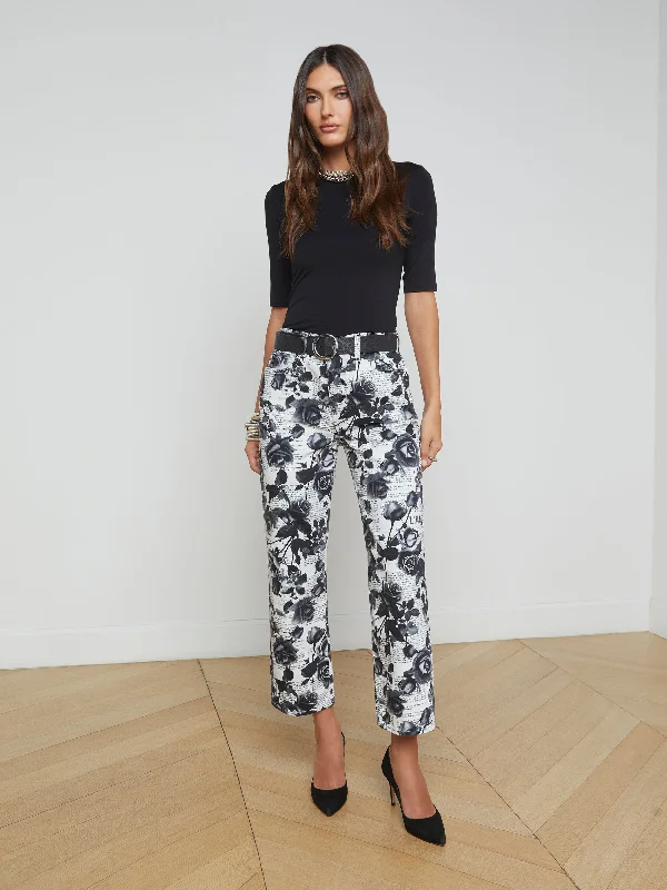 Ride The Style Wave June Cropped Stovepipe Pant