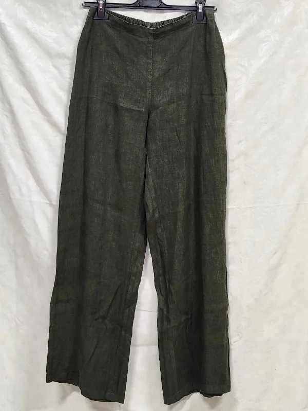 Get The Latest Trends CC Linen pull on elastic waist pant