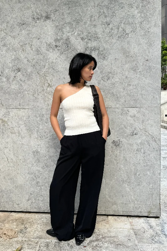 Special Offers, Don't Miss Instinctive Black Recycled Stretch Back Wide Leg Pant